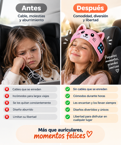 Diadema Bluetooth de Niños para Dormir