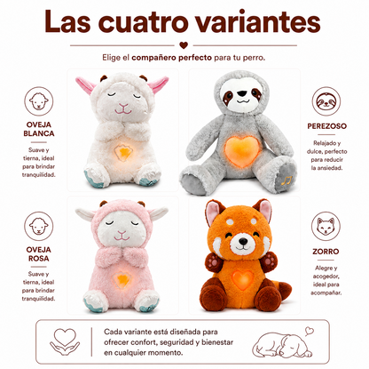 Peluche Calmante con Latidos Perro
