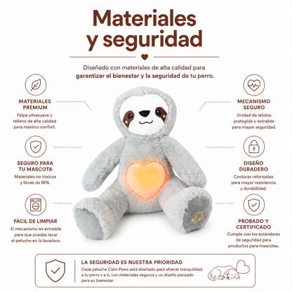 Peluche Calmante con Latidos Perro